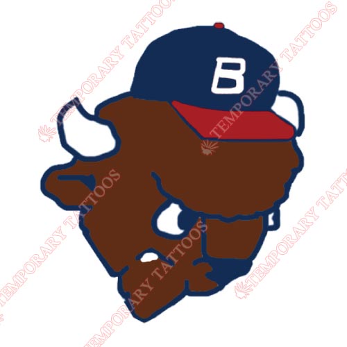 Buffalo Bisons Customize Temporary Tattoos Stickers NO.7928